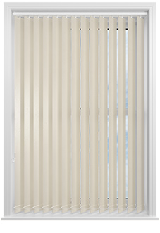 Ajanta (Blackout), Cream - Vertical Blind
